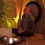 Maya Mo - Planetenklang Klangmeditation 3.3.2023 - Begrüßung -Schnappschuß Teilnehmerin- danke :-)