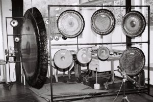 Paiste Gong Werkstatt -Jamsession Aufbau und Recording